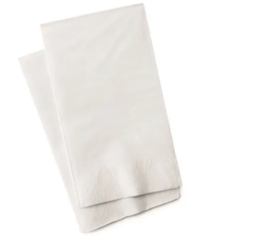 Lunch Napkin GT Fold White