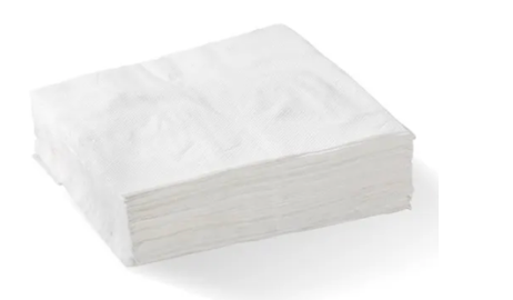 Lunch Napkin ¼ FOLD White