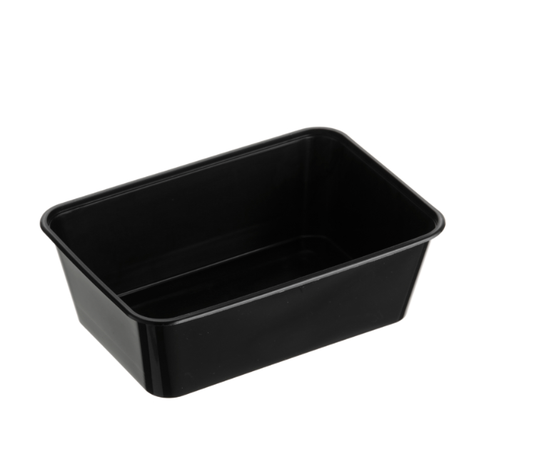 G750 Rectangular Container – Black (REG 750B) – Carton of 500