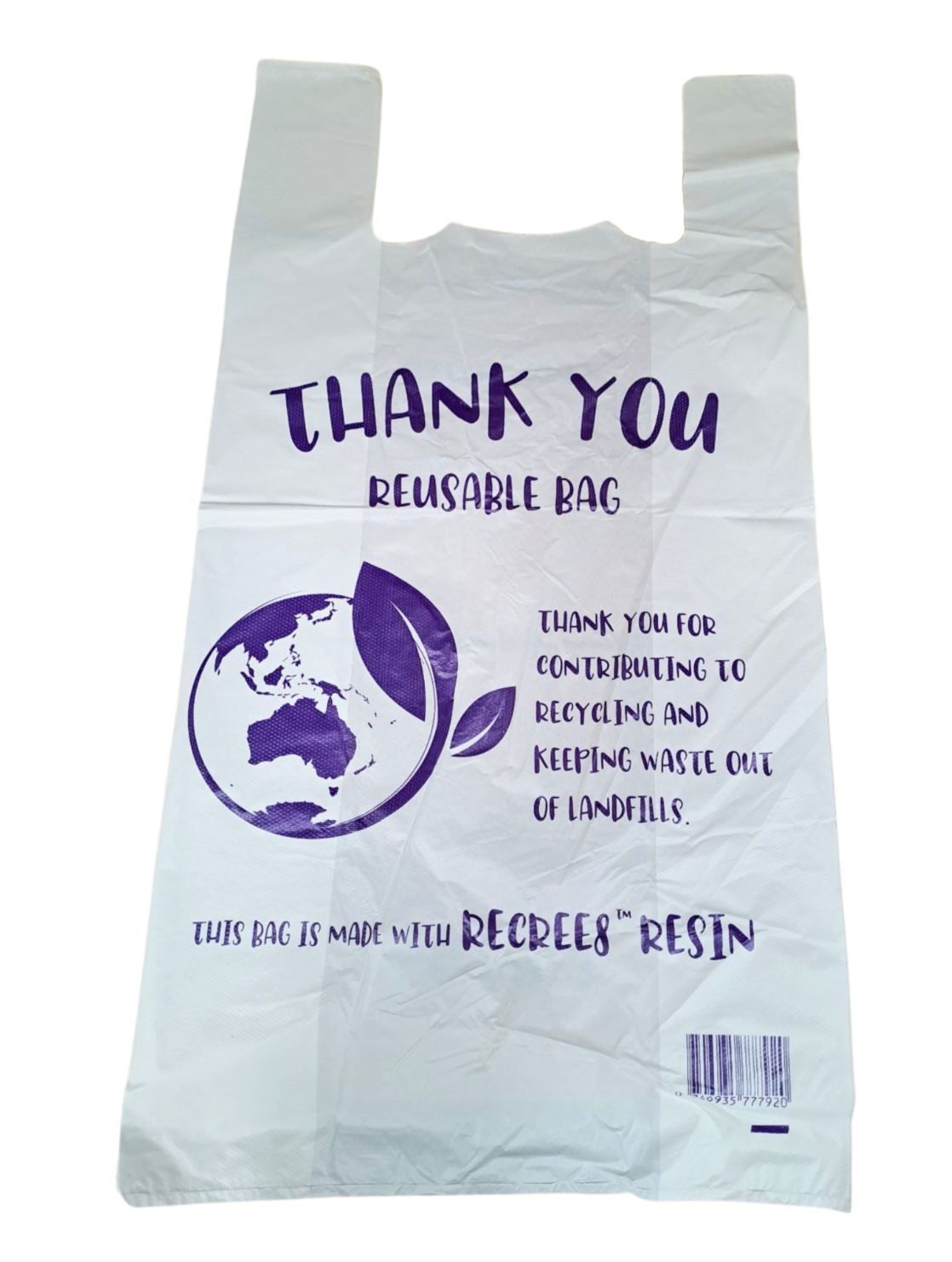 Re-Usable Plastic Carry bags - XXL (40um)