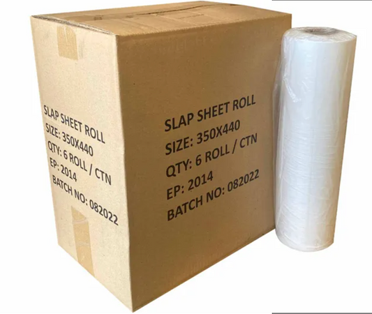 Slap Sheets 350x440m (6 rolls)