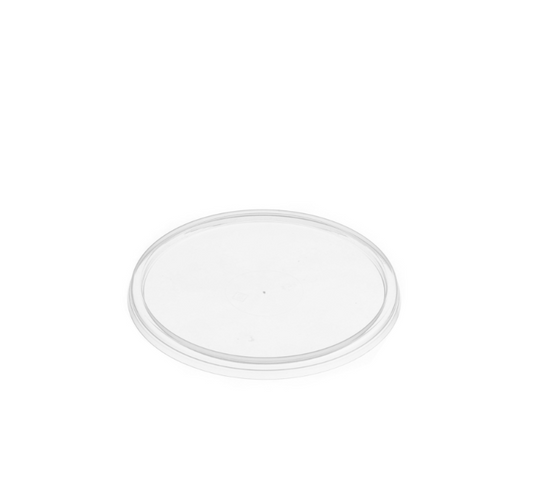 120mm Round Lid – Natural (RLID) – Carton of 500