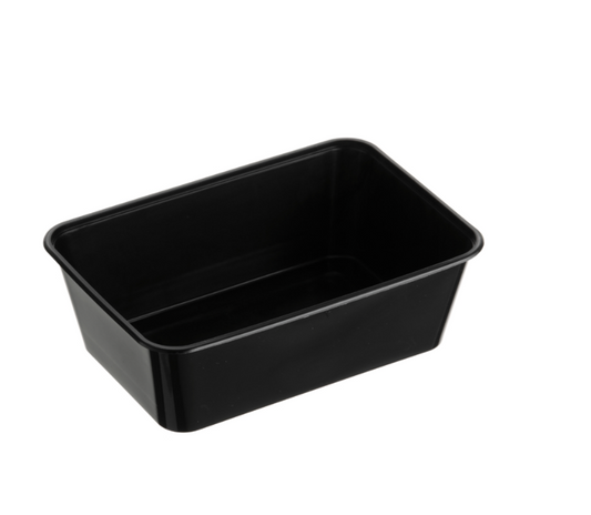 G750 Rectangular Container – Black (REG 750B) – Carton of 500