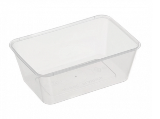 G900 Rectangular Container – Natural (REG900) – Carton of 500