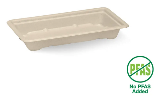 Small Sushi Tray Plant Fibre