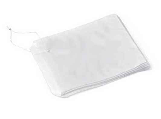 1 Long Flat white paper bags