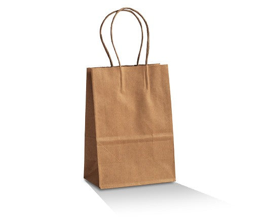 Brown Kraft Bag - Baby (Twisted handle)
