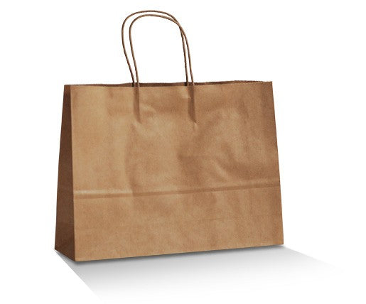 Brown Kraft Bag - Medium Boutique (Twisted Handle)