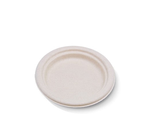 6.75" Bamboo Round Plate