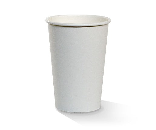 10oz Single wall cups (white) - 80rim