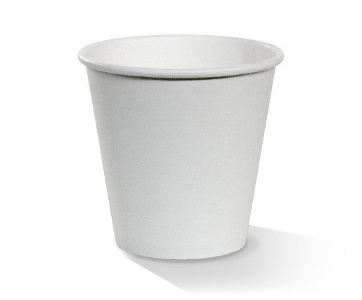8oz Single Wall cup (white) - 90rim