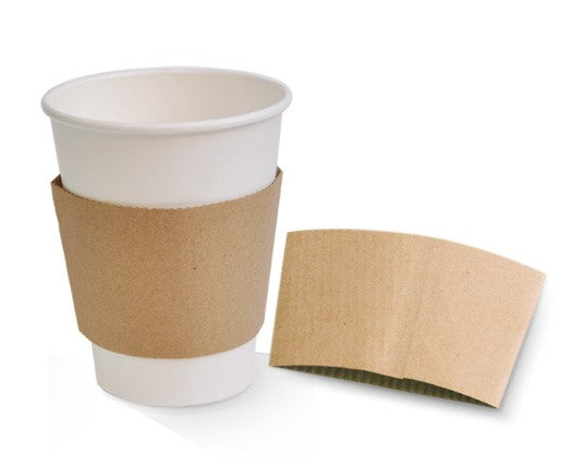 12/16oz Kraft cup sleeves