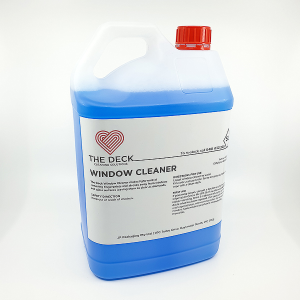 Dean Window Cleaner The Deck - Window Cleaner 5LT – hospitality disposables