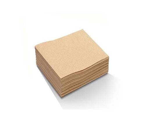 Recycled 2ply Cocktail Napkin  1/4 Fold