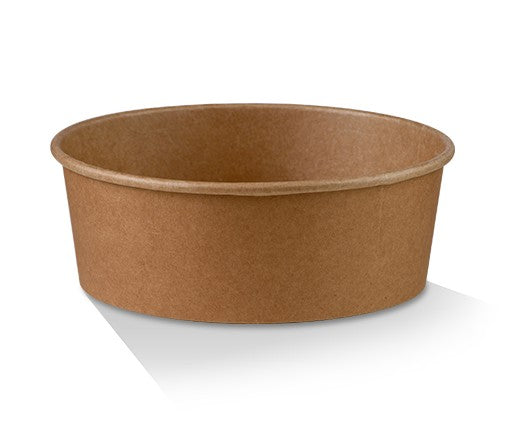 25oz Kraft Paper bowl - PE Coated