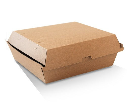 Dinner box corrugated - Kraft