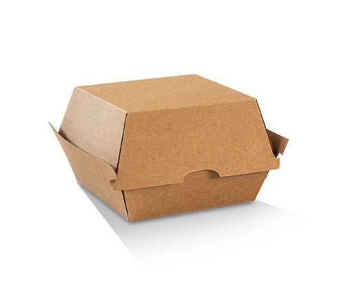 High Burger Box corrugated - Kraft