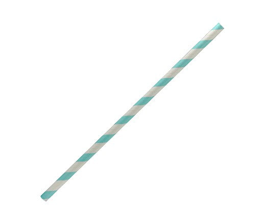Paper Straws Black Stripes