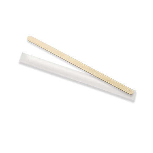 140mm Individually Wrapped Coffee Stirrers